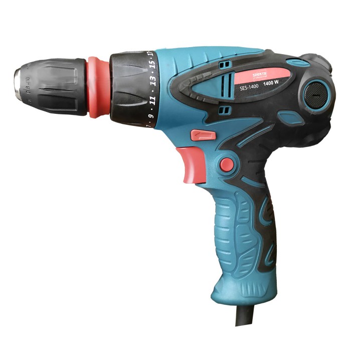 Сетевой шуруповёрт Spektr Professional SES-1400 (съемный патрон)