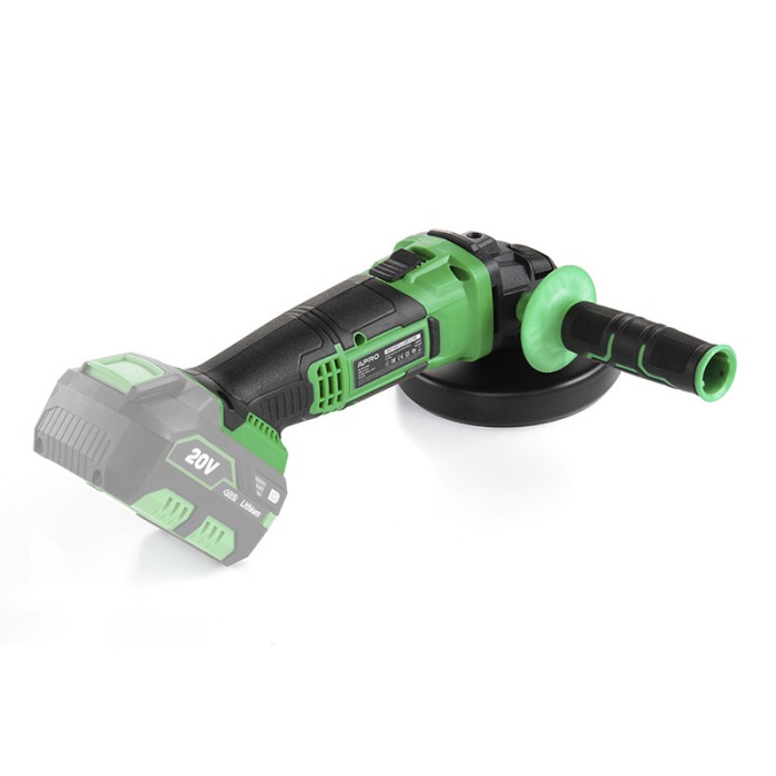 Шліфмашина акумуляторна кутова APRO 20AGS, 20 В, диск 125, без АКБ та ЗУ