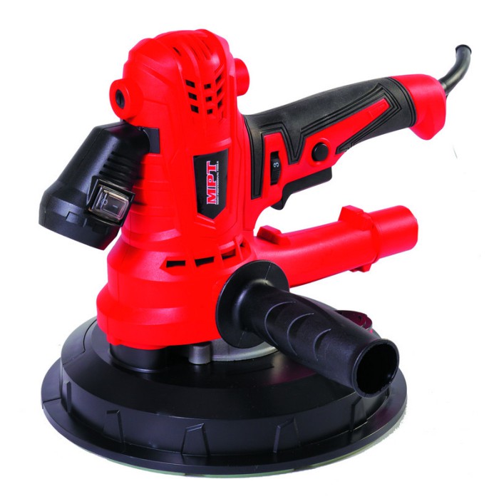 Шліфмашина для стін і стелі MPT MDS1853A (850 Вт, 1400-2700 об/хв, 180 мм., аксес. 6 шт.) Шліфмашина для стін і стелі MPT MDS1853A (850 Вт, 1400-2700 об/хв, 180 мм., аксес. 6 шт.)