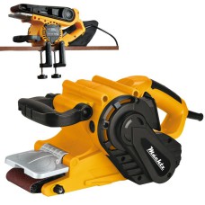 Шліфмашина стрічкова Machtz MBS-1100, 1100 Вт, регулювання обертів, швидкість стрічки 200-380 м/хв