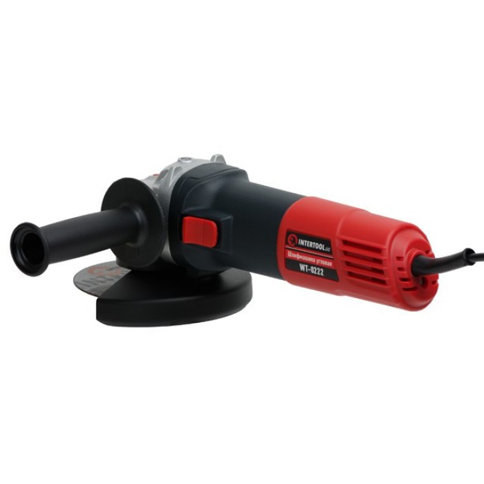 Шлифмашина угловая INTERTOOL WT-0222, 950Вт, диаметр круга 125мм, 12000 об/мин