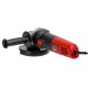 Шлифмашина угловая INTERTOOL WT-0223, 1100 Вт, диаметр круга 125 мм, регулировка оборотов 3000-12000 об/мин