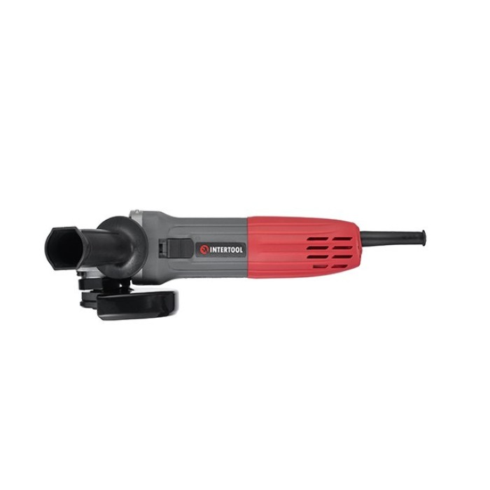 Шлифмашина угловая (болгарка) INTERTOOL DT-0267, 860 Вт, 11000 об/мин, диаметр круга 125 мм