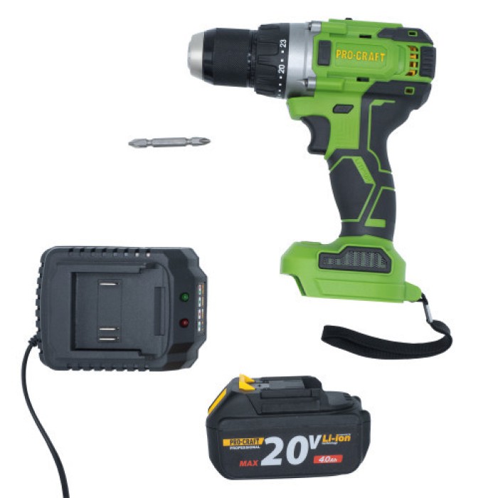 Шуруповерт акумуляторний Procraft  PA-21Li (з АКБ та зар. прист.)