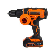 Шуруповерт акумуляторний ударний Tekhmann TCD-60/i20 kit, 20, 2 швидкості, 60 Нм, 1650 об/хв, 26400 уд/хв