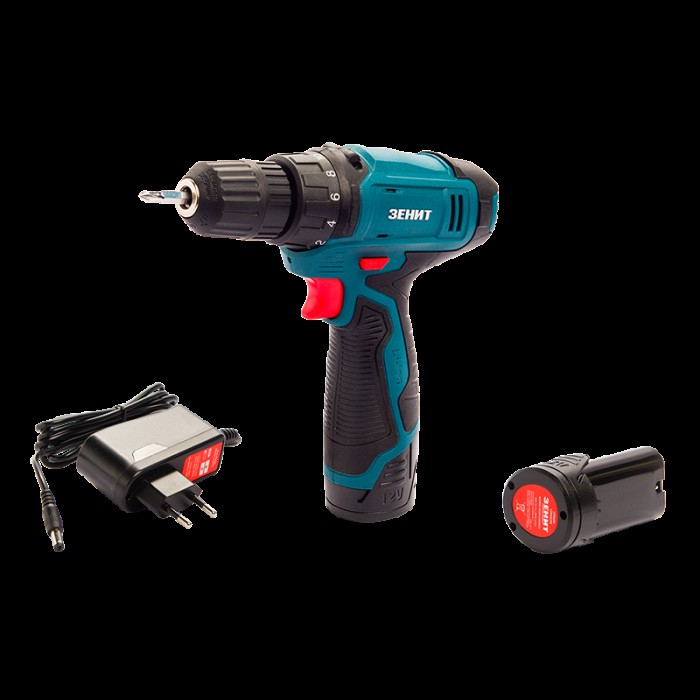 Шуруповерт акумуляторний Зенит ЗША-1213 А Li-1К