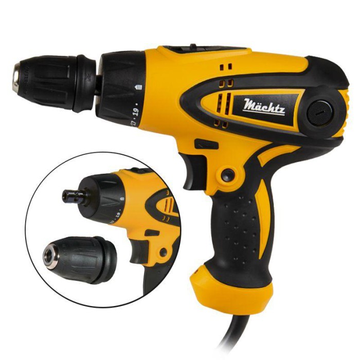 Шуруповерт электрический Mächtz MED-782Q (780 Вт, съемный патрон)