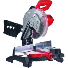 Станок торцовочный по дереву MPT MMS2503 PROFI, 2200 Вт, 255*25.4 мм, 4500 об/мин, платформа 0-45*