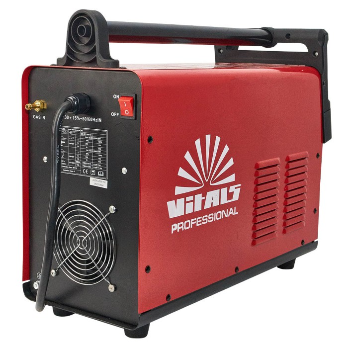 Зварювальний апарат Vitals Professional AC/DC-2000 TIG Alu Puls, 6.5 кВт, діаметр електрода 1.6-5.0 мм