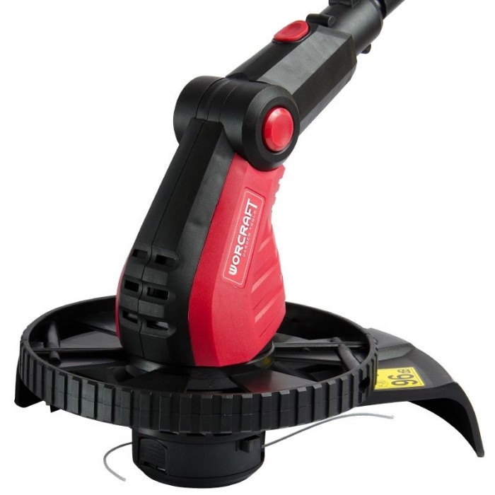 Тример електричний Worcraft EGT07-300, 650 Вт, 9300 об/хв, телескопічна штанга