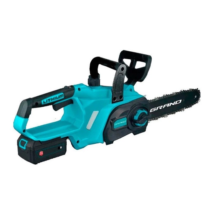 Цепная аккумуляторная пила Grand АПЦ-21V (шина 305 мм, 2 АКБ, 21 В, 4 А*ч)