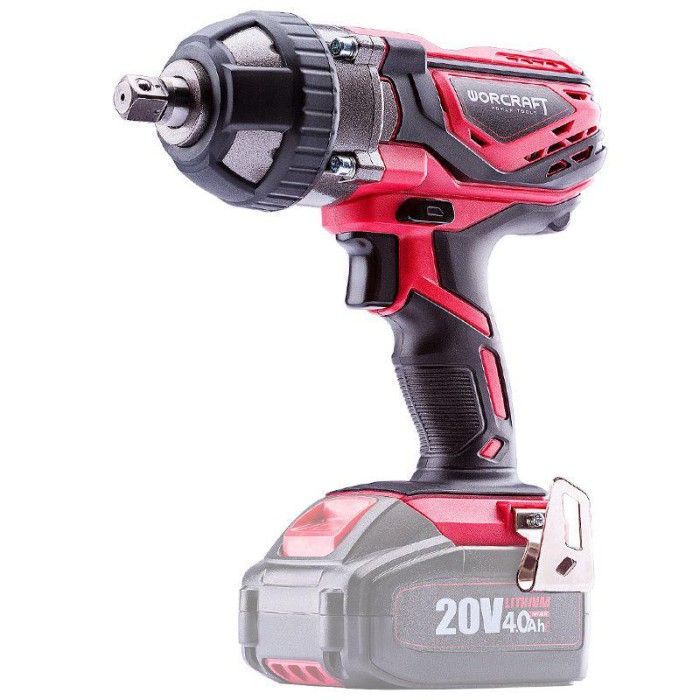 Ударний акумуляторний гайковерт Worcraft CIW-S20Li, 20, Li-ion, 0-2200 об/хв, 350 Нм, без аккуму Ударний акумуляторний гайковерт Worcraft CIW-S20Li, 20, Li-ion, 0-2200 об/хв, 350 Нм, без аккуму