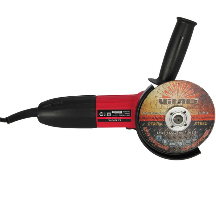 Кутова шліфувальна машина (болгарка) Vitals-Master Ls1272HL