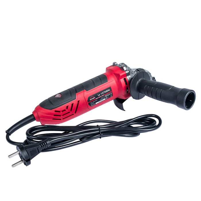 Кутова шліфувальна машина (болгарка) Vitals Master Ls 1275BRc, 750 Вт, 12000 об/хв, диск 125 мм, вага 2.2 кг