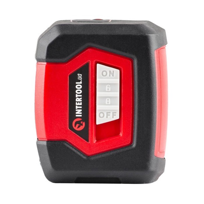 Рівень лазерний, 2 лазерні головки, зелений лазер INTERTOOL МТ-3061