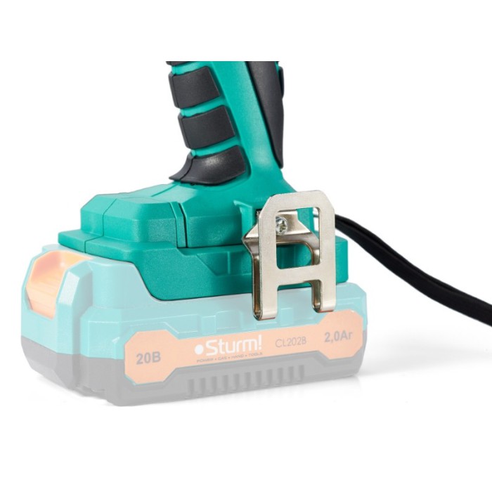 Гвинтоверт ударний акумуляторний Sturm CD3220CLS, 20 В, без АКБ та ЗУ, 1/4 Ніх, 150 Нм Гвинтоверт ударний акумуляторний Sturm CD3220CLS, 20 В, без АКБ та ЗУ, 1/4 Ніх, 150 Нм