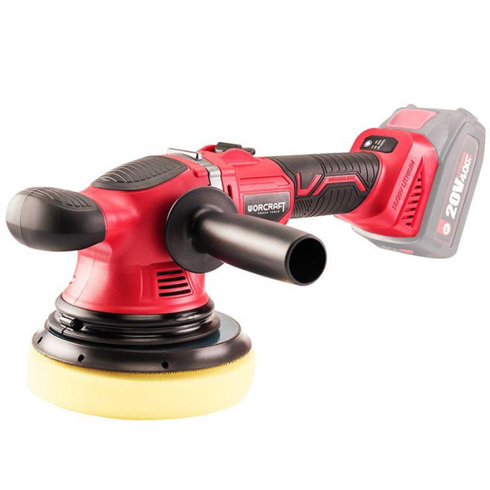 Аккумуляторная бесщеточная полировальная машина Worcraft COP-S20LiB (20В, без АКБ и ЗУ)