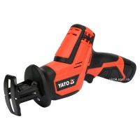 Акумуляторна шабельна пила YATO YT-82904 Li-Ion 12 В 2 А·год 12.7 мм + 2 полотна