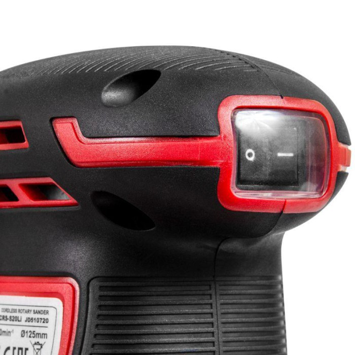 Акумуляторна шліфмашина ексцентрикова Worcraft CRS-S20Li (без АКБ та ЗП) Акумуляторна шліфмашина ексцентрикова Worcraft CRS-S20Li (без АКБ та ЗП)