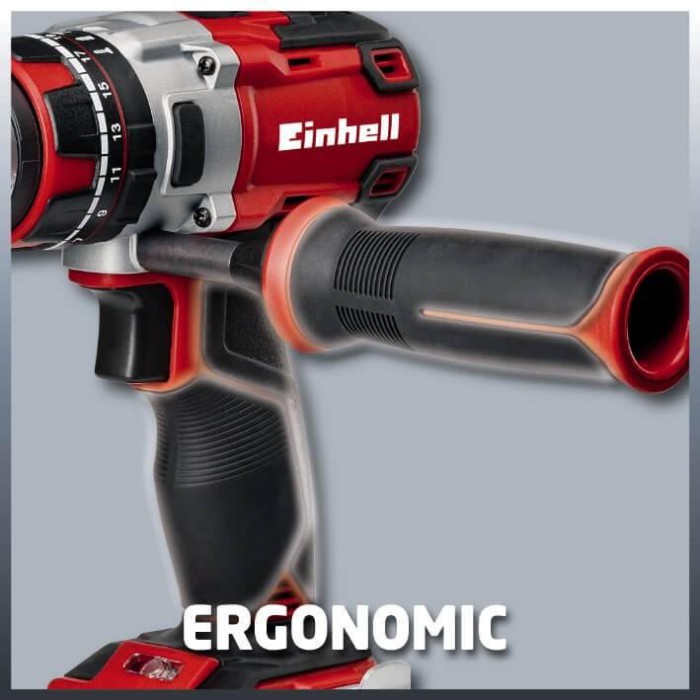 Акумуляторний шуруповерт ударний Einhell TE-CD 18 Li-I Brushless Solo бесщеточ, без акк., 18 В, 60 Нм, 2 шв