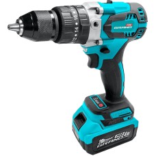 Акумуляторний ударний шуруповерт Grand 20/13UBL (безщітковий, 75 Н*м, 20В, 4 Аг, 2 АКБ, кейс) Акумуляторний ударний шуруповерт Grand 20/13UBL (безщітковий, 75 Н*м, 20В, 4 Аг, 2 АКБ, кейс)