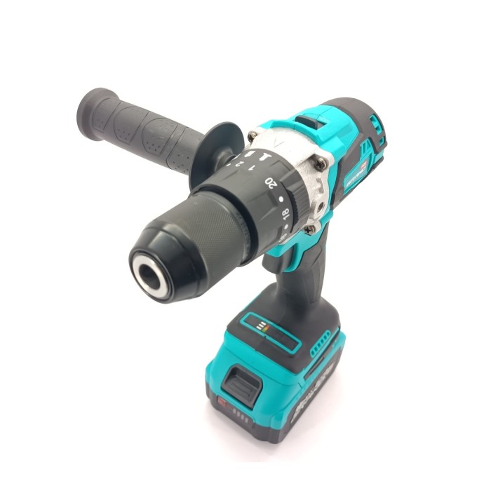 Акумуляторний ударний шуруповерт Grand ДА-20/13 UBL, без АКБ та ЗП, безщітковий двигун, 75 Нм, 2 швидкості Акумуляторний ударний шуруповерт Grand ДА-20/13 UBL, без АКБ та ЗП, безщітковий двигун, 75 Нм, 2 швидкості