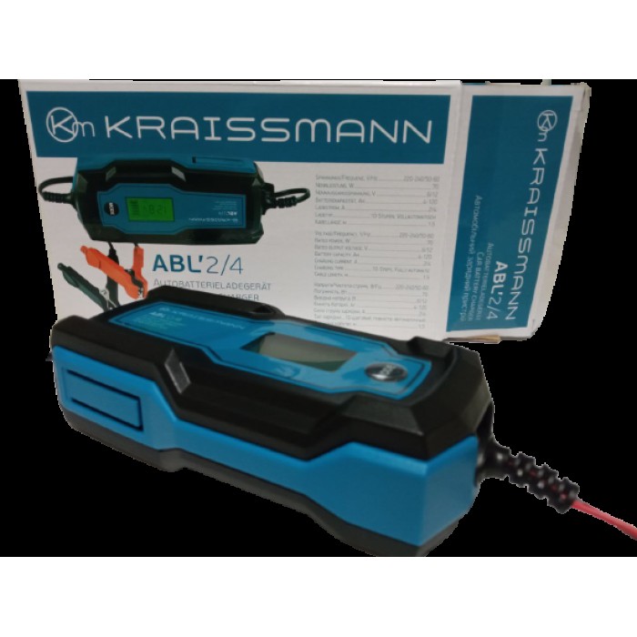 Автомобильное зарядное устройство KRAISSMANN ABL'2/4 (аккумуляторы 6В/12В)