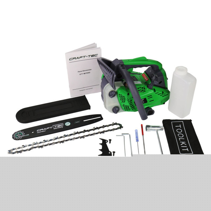 Бензопила Craft-tec CT-3700 (1шина+1ланцюг)