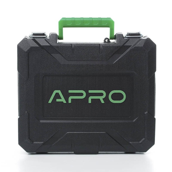 Дрель-шуруповерт, быстросъем APRO 12В,1,5А, 12DC, 2 АКБ, ЗУ, кейс