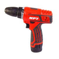Дрель - шуруповерт аккумуляторная MPT MCDT1216.B1, 12V, Li-ion,1.3 Ач, 0-600 об/мин., 0-10 мм, 1 АКБ