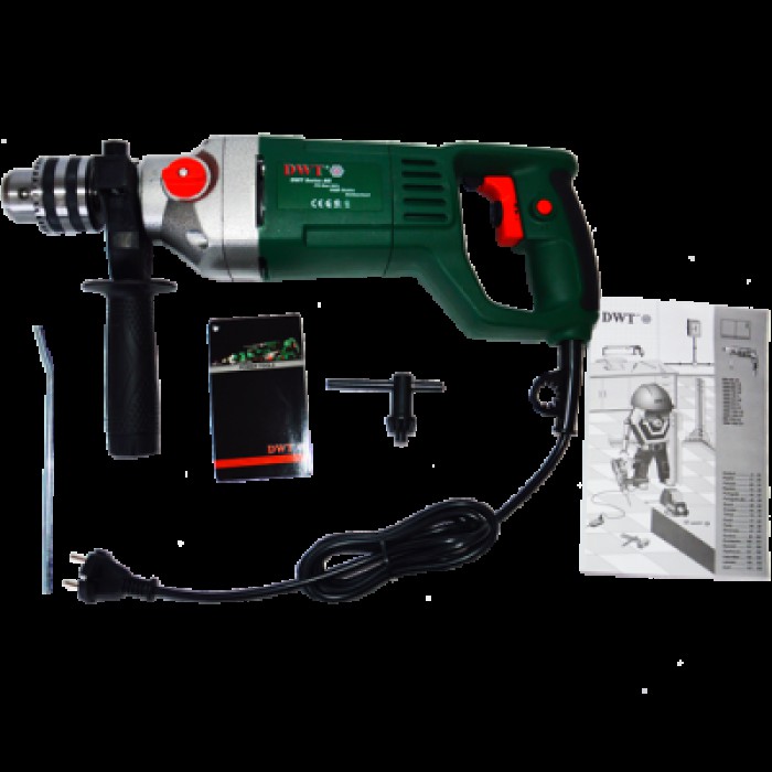 Дрель ударная DWT SBM-1050 DТ двухскоростная, 1050 Вт