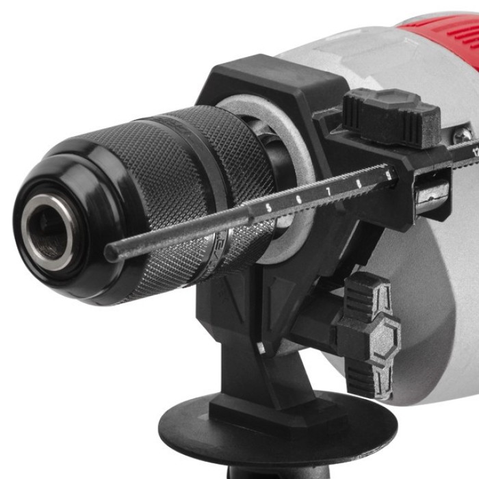 Дриль ударний INTERTOOL WT-0119, 900Вт, 0-2800об/хв,1.5-13 мм, метал. корпус редуктора, швидкозатискний патрон Дриль ударний INTERTOOL WT-0119, 900Вт, 0-2800об/хв,1.5-13 мм, метал. корпус редуктора, швидкозатискний патрон