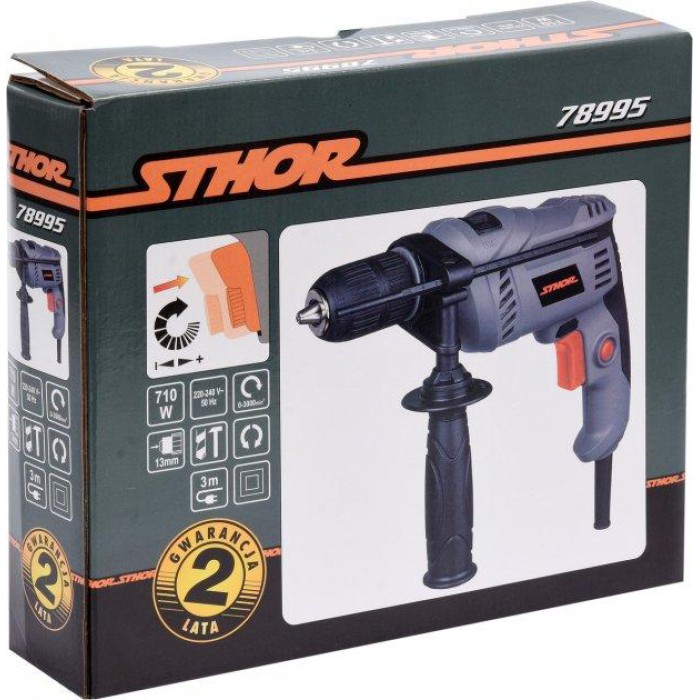Дрель ударная STHOR 78995 (710 Вт)