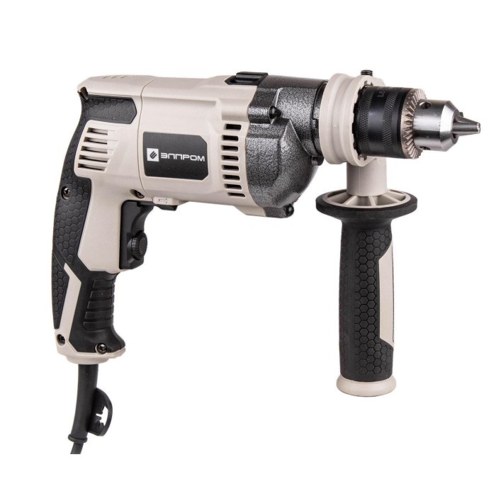 Дриль ударний Элпром ЕДУ-820, 820 Вт, 3000 об/хв, ключовий патрон 13 мм, регулювання обертів