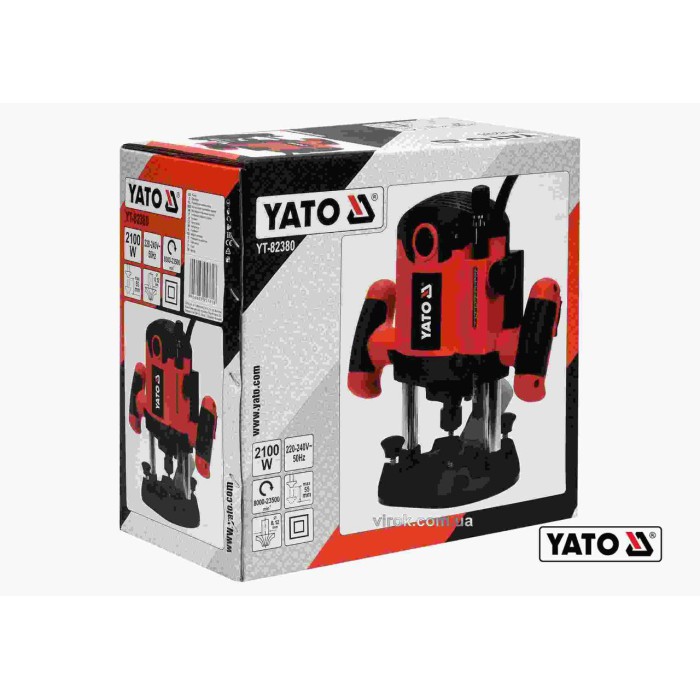 Фрезер ручной YATO YT-82380 (2100 Вт 8-12 мм 55 мм)