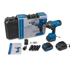 Гайковерт ударний акумуляторний безщітковий KRAISSMANN 2402 ASS-BL 20/2 MP, 1400 Нм, 2 скор, 2 АКБ, кейс