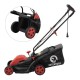 Газонокосарка електрична INTERTOOL WT-2264, 1.4 кВт, захват 340 мм, висота зрізу 30-80 мм, контейнер 35 л