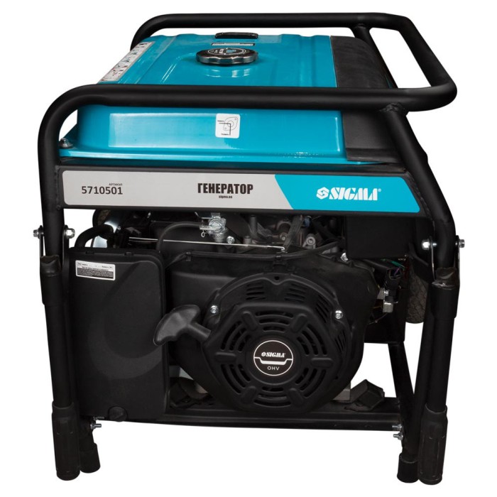 Генератор бензиновий 220-380В 7.5/8.0 кВт 4-тактний електрозапуск SIGMA (5710501) Генератор бензиновий 220-380В 7.5/8.0 кВт 4-тактний електрозапуск SIGMA (5710501)