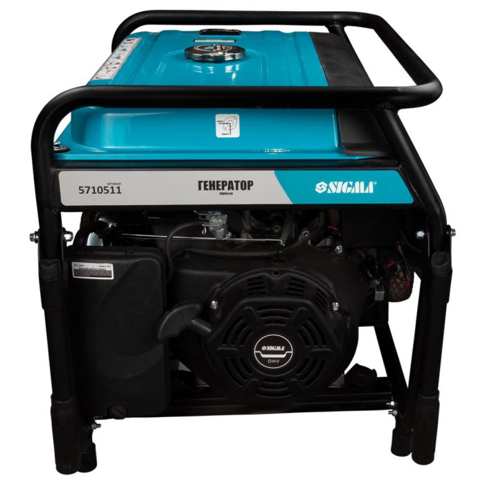 Генератор бензиновий 220-380В 8.5/9.0 кВт 4-тактний електрозапуск SIGMA (5710511)