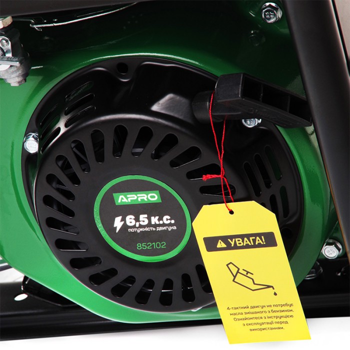 Генератор бензиновий 4-тактний 2.5/2.8 кВт (ручний запуск) APRO