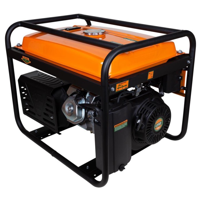 Генератор бензиновий 5.0/5.5 кВт 4-тактний ручний запуск GRAD (5710955)
