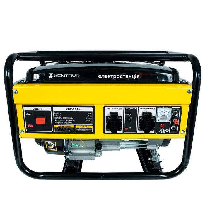 Генератор газ-бензиновый Кентавр КБГ258аг (L)
