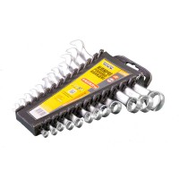 Ключи рожково-накидные MasterTool 71-2112, набор 12 шт (6-14,17,19,22)