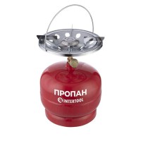 Комплект газовый кемпинговый 5 л. INTERTOOL GS-0005