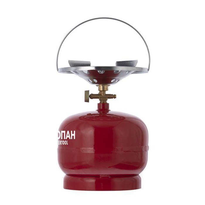 Комплект газовый кемпинговый 5 л. INTERTOOL GS-0005