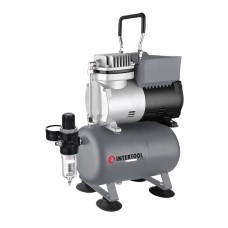 Безмасляний компресор INTERTOOL PT-0001, 3 л, 0.3 кВт, 220 В, 3.2 атм, 50 л/хв