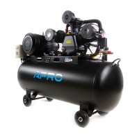 Компресор трициліндровий ремінний OFBD-200X 8Бар 7.5 кВт 1050 л/хв 200 л 380 В (2 крани) + Олія 1 л APRO