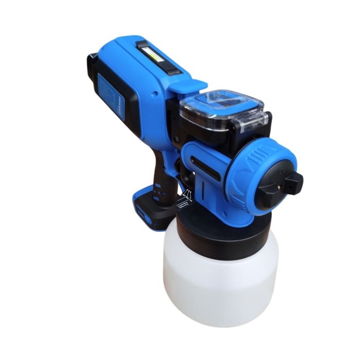 Фарборозпилювач акумуляторний KRAISSMANN 503 ASP 20 MP, без АКБ та ЗП, бачок 1.5 л.,витрата 500 мл/хв