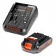 Кусторез аккумуляторный Black+Decker GTC36552PC-QW, Li-Ion 36 В 2 А/час шина 55 cм шаг зуба 22 мм + АКБ и ЗУ