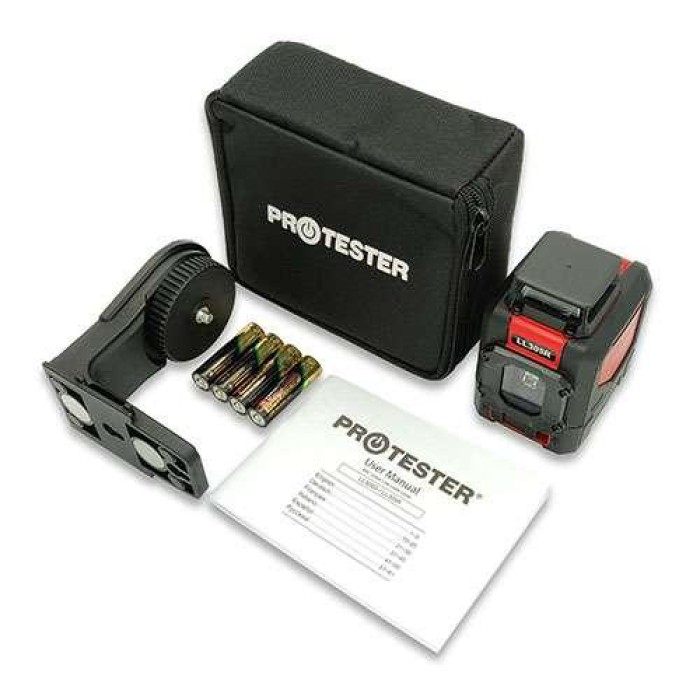 Лазерный уровень H360°/1V (красный луч) PROTESTER LL305R